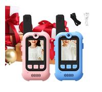 Holdes Talkies-Walkies avec Caméra pour,Jouets Rechargeables avec Changeur De Voix,Talkies-Walkies Vidéo À Piles | pour Adolescents, Camping, Randonnée, Voyage, Road Trip, Fêtes d'École et