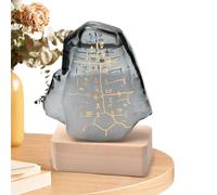 Holdes Weather Predictor - Prédicteur météo Oracle Storm Glass | Décoration de maison/bureau, Saint-Valentin pour lui, station météo pour la famille et les amis