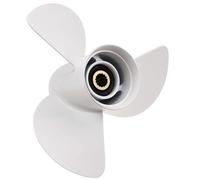 Holdia Hélice 6E5-45945-01-EL 33,2 cm x 43,2 cm RH 3 pales compatible avec Yamaha 50-130HP 10,2 cm moteur de carter de vitesses