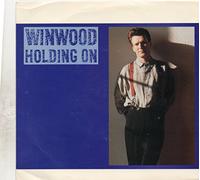 HOLDING ON 7" (45) UK VIRGIN 1988 B/W INSTRUMENTAL (VS1135) PIC SLEEVE