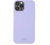 holdit Coque de protection en silicone pour iPhone 12/12 Pro (6,1") - 0,8 mm - Coque de protection ultra fine en silicone tendance avec protection complète (bord surélevé pour protection de l'appareil