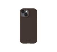 holdit Coque en silicone pour iPhone 14/13 - 0,8 mm - Ultra fine - En silicone - Tendance - Avec protection complète (bord surélevé pour la protection de l'appareil photo) - Chocolat