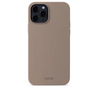holdit Coque en silicone pour iPhone 12/12 Pro (6,1"), ultra fine, 0,8 mm d'épaisseur, coque tendance en silicone fin, avec protection complète (bord surélevé pour protection de l'appareil photo),