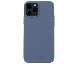 Holdit Holdit Coque Silicone pour iPhone 12 (Pro) Pacific Blue Bleu foncé