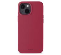 Holdit Holdit Coque Silicone pour iPhone 15 Red Velvet Rouge foncé