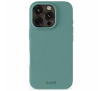 Holdit Holdit Coque Silicone pour iPhone 16 Pro Moss Green Vert