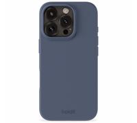 Holdit Holdit Coque Silicone pour iPhone 16 Pro Pacific Blue Bleu foncé
