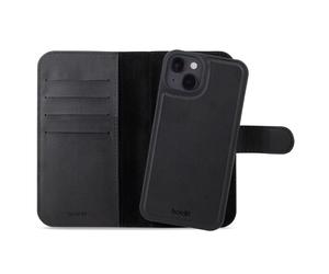 Holdit Holdit Coque Wallet Magnet Plus pour iPhone 15 Noir Noir