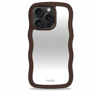 Holdit Holdit Coque Wavy pour iPhone 15 Pro Max Chocolate Mirror Marron