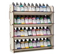 HOLDLEAF Présentoir mural pour peintures acryliques, organiseur universel compatible avec Citadel, Vallejo, Tamiya, Army Painter et Revell