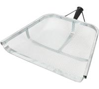 HoldOneLight Pelle à tamis en acier inoxydable - Tamis de jardin robuste avec manche ergonomique à prise en main, pelle à tamis portable multifonction pour une utilisation dans l'agriculture et le