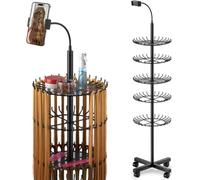 HoldOneLight Support de cheveux réglable pour tresses, support de perruque avec 144 épingles pour coiffeurs et tresses, support pour extensions de cheveux (support professionnel de coiffure tressé)