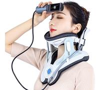 Holdsound Dispositif De traction Cervicale, Un Dispositif De Traction Cervicale Réglable électriquement Qui Soulage Efficacement Les Douleurs Au Cou， Facile à Utiliser