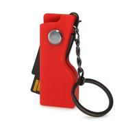 HOLDTAG Housse pour Yubikey avec Porte-clés et Adaptateurs compatibles avec YubiKey 5 NFC et 5C NFC, Protection Antichoc, Étui Yubico, Cover | Coque (Ne Comprend Pas la Clé de Sécurité), Estándar Para