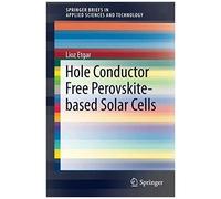 Hole Conductor Free Perovskite-Based Solar Cells