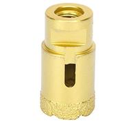 Hole Cutter 32mm Standard Thread | Brazing Drill Bit for Marble/Concrete/Artificial Stone | Efficient Chip Discharge Design | Compatible with Electric & Bench Drills