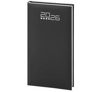 Hole Gadget | Agenda hebdomadaire 2026-8x15 - par sac, sac, voyage ou poche planificateur pour rendez-vous, maison, bureau, école, travail, agenda de gestion des délais (Noir)