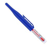 Hole Marker Pens - 32mm Long Nib Marker Pens | Metal Carpenter Markers For Steel | Permanent Markerr Penss | Deep Reach Markerr | Long Nib Markker For Hardware Bathroom Woodworking Accessory