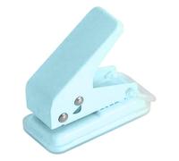 Hole Punch, Craft Paper Puncher, Easy Grip Scrapbooking Tool, Precise Cutting Mechanism, Compact Sturdy Design, for Greeting Cards, Albums, Tags, Tickets, Booklets, 2.2x1.1 Inches