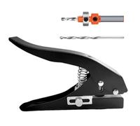 Hole Puncher Single, Heavy Duty Puncher, Handheld Craft Device, Scrapbook Punch, Thin PVC Cutter, Essential Repair and Tag Making Tool for Cards Paper Projects 6.18x3.74 Inches