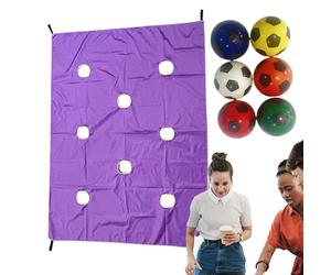 Hole Tarp Exercice de construction d'équipe | Activité éducative de groupe pour Team Building, activités sportives de groupe pour adolescents, adultes et familles
