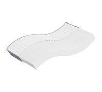 Holepyr Matelas en mousse moyennement souple 90 x 200 cm, matelas réversible avec confort de couchage doux, housse respirante, idéal comme tapis de sommeil, surmatelas ou surmatelas pour chambre