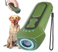 Holercoco Anti Aboiement Chien, Dispositif de Dissuasion à Ultrasons pour Chiens, Dispositif Portable D'arrêt D'aboiement de Chien, Sûr et Humain, Contrôle des Aboiements de 15 m (Vert)