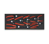 HOLEX Holex Assortiment de pinces pour circlips de précision, Nombre d'outils: 8 Quantité:8