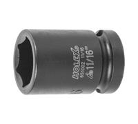 HOLEX HOLEX Douille IMPACT 6 pans, 1/2 pouce Version en pouces, Ouverture : 11/16pouce Quantité:1