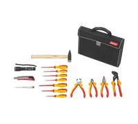 HOLEX HOLEX Jeu de 15 outils d'électricien dans une sacoche, Nombre de pièces : 15 Quantité:1