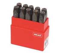 HOLEX HOLEX Jeu de chiffres à frapper, 10 pièces Police normale 0 - 9, Hauteur écriture : 3mm Quantité:1