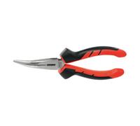 HOLEX HOLEX Pince à becs demi-ronds coudée, non revêtue, avec gaine bimatière 200 mm Quantité:1