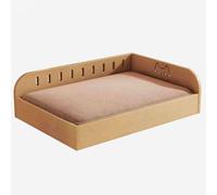 HOLGVE Lit for Animal De Compagnie, Lit pour Chien/Chat en Bois, Utilisé en Toutes Saisons, Canapé Surélevé for Animaux De Compagnie, Panier Chien Chat, Chien(23.6x15.7x7in/60x40x18cm)