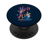 Holi Vibes Only Holi Festival of Colors Hindou Inde Indienne PopSockets PopGrip Adhésif