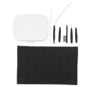 Holibanna 1 Ensemble brosse de nettoyage pour amplificateur auditif kit de nettoyage de boucle de cire outils de nettoyage pour PVC blanche