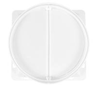 Holibanna 1 ensemble Clapet pour Hotte de Cuisine Installation Facile Compatible avec Divers Modèles Prévention des de Fumée Matériaux Résistants à Chaleur et Aux UV pour Environnements de