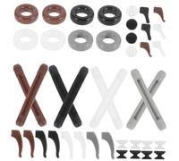 Holibanna 1 Ensemble D'Accessoires Pour Lunettes Support De Crochet D'Oreille Pour Lunettes Adapté Aux Petits Crochets D'Oreille De Lunettes De Soleil Retenues De