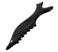 Holibanna 1 Ensemble Outil de Massage Visage Céramique Grattoir Guasha Forme de Poisson Petit et pour Massage Corporel pour Cou Épaules et Bras