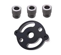 Holibanna 1 ensemble Perceuse de Trou Droite Gabarit de Perçage pour avec Ajustement de Position Outil de Localisation Pratique pour Travaux de Menuiserie