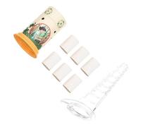 Holibanna 1 Ensemble tasse de moxa domestique pot de moxa portable tube de moxa résistant à l'usure approvisionnement en moxa cône de moxa portable moxibustion gel