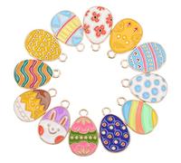 Holibanna 1 Jeu Pendentif Oeuf De Pâques Poulet Délirer Breloques Pendentif Lapin Lapins Charmes De Bijoux Charme De Bijoux Ennemi Clé Décorations Dessin Animé Œuf D'huile Pièces