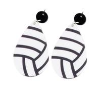 Holibanna 1 paire Boucles Oreilles Acrylique Géométriques pour Femmes Forme de Boule Pendantes Style Punk pour Fêtes et Usage