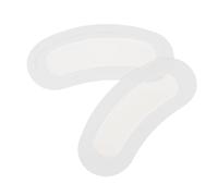 Holibanna 1 Paire cache-oeil masque yeux plaques oculaires masques de traitement pour les yeux masques pour les yeux hydrater les yeux masques acide hyaluronique blanche