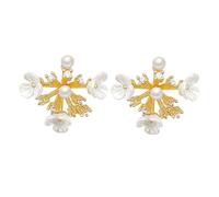 Holibanna 1 Paire des boucles d'oreilles boucles d'oreilles décoratives Accessoires de cheveux pour les filles mignonette feminisation boucle d'oreille fleur boucles d'oreilles mignonnes
