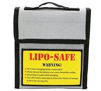 Holibanna 1 Pièce de Batterie au Lithium à l'épreuve feu Cas de sécurité Anti-déflagrant Pochette Anti-déflagrante Tissu intérieur en Fibre de Verre