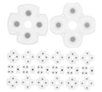 Holibanna 10 Ensembles Set de Coussinets Conducteurs Silicone pour Manette de Remplacement Faciles à Installer Améliore la Précision Réactivité des Boutons de Jeu