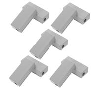 Holibanna 10 Pièces Bornier à Vis Cuivre avec Coque Protectrice Bloc de Jonction Électrique Compact pour Raccordement et Mise à Terre des Fils Ateliers
