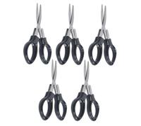 Holibanna 10 pièces Ciseaux de Pliables Coupe-fil Résistant Léger et Compact Ciseaux Multifonctions pour Ligne de Professionnelle Poignée Plastique Ergonomique