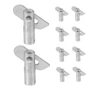 Holibanna 10 pièces Goupilles de Blocage pour Échafaudage Accessoires Fixation Sécurisée et Installation Rapide pour Échafaudages Mobiles