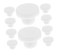 Holibanna 10 Pièces Lot de Bouchons Silicone Étanches pour Bouteilles de Vin Sel Poivre et Réutilisable Scellement Fiable Anti-fuite